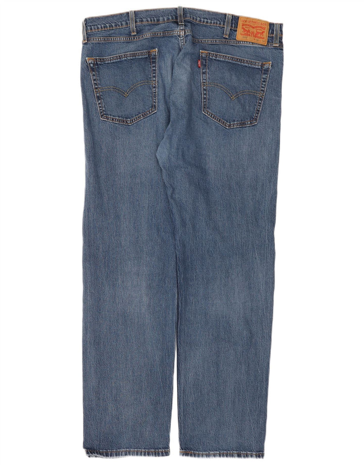 Levi's Uomo 505 Jeans dritti W40 L32 Cotone Blu