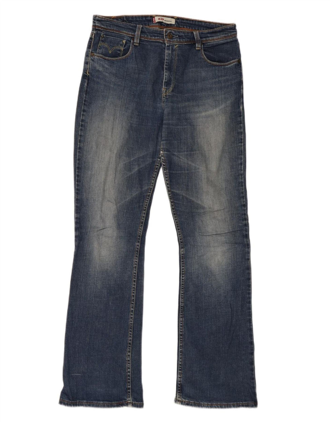 Jeans Levi's 629 Bootcut da donna W32 L32 in cotone blu