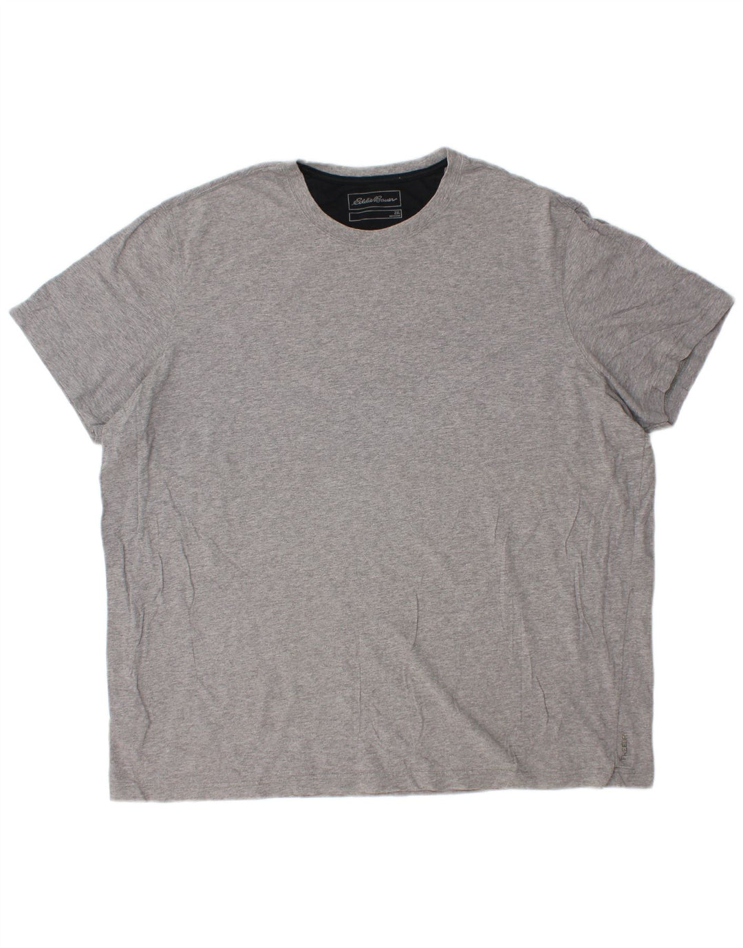 T-shirt da uomo EDDIE BAUER Top 2XL cotone grigio
