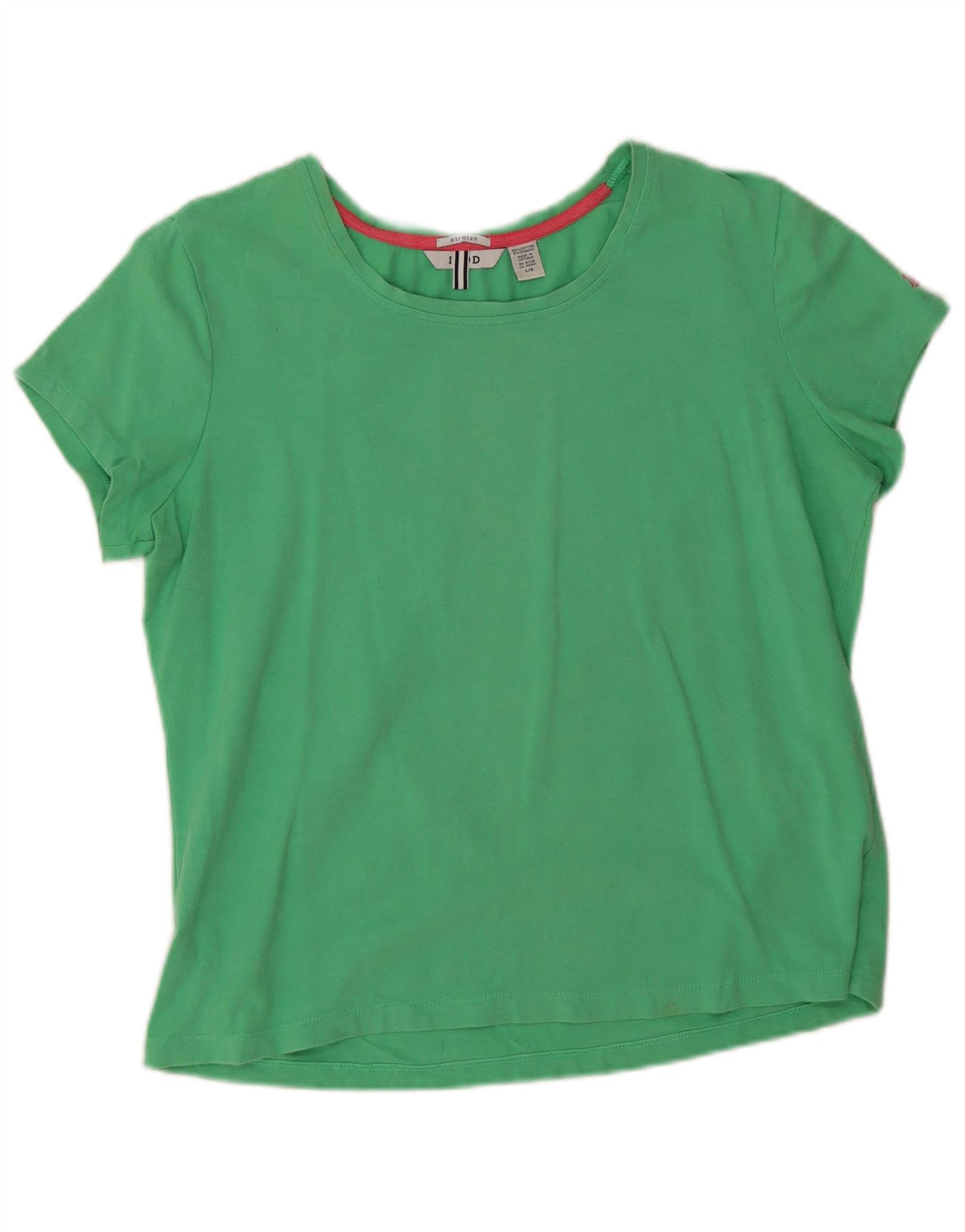 T-shirt da donna Izod Top UK 16 grande cotone verde