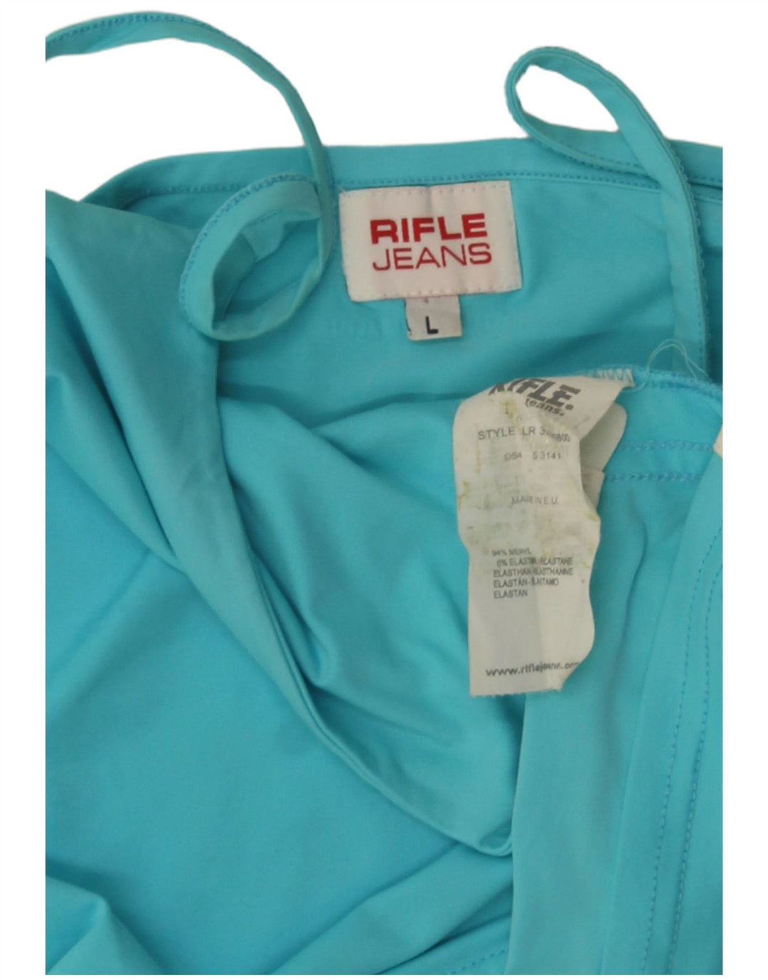 Canotta corta da donna Rifle UK 14 grande blu