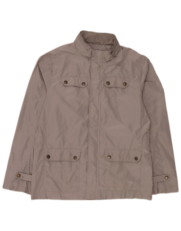 CARRERA Giacca da uomo con vestibilità regolare con cappuccio UK 40 Large Grigio Poliestere