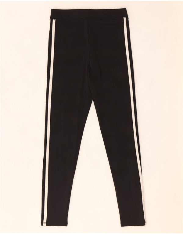 Adidas Girls Leggings 13-14 Years Black Polyester