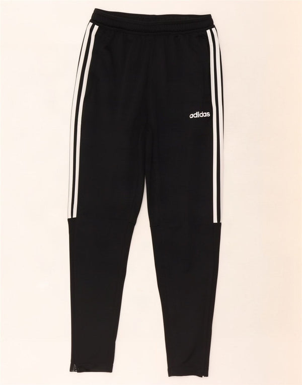 Adidas Mens Climalite Tracksuit Trousers Small Black Polyester