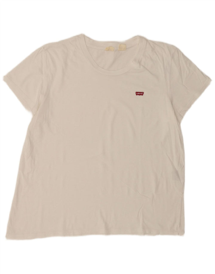 T-shirt da donna Levi's Top UK 18 XL Bianca