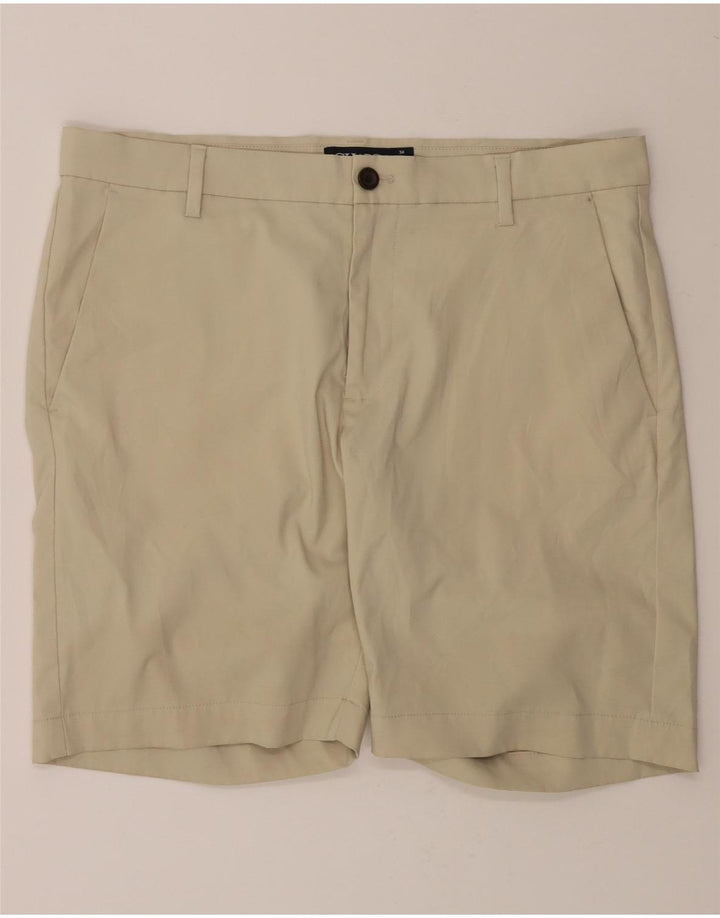 CHAPS Mens Chino Shorts W34 Large Beige Polyester Vintage Chaps and Second-Hand Chaps from Messina Hembry 