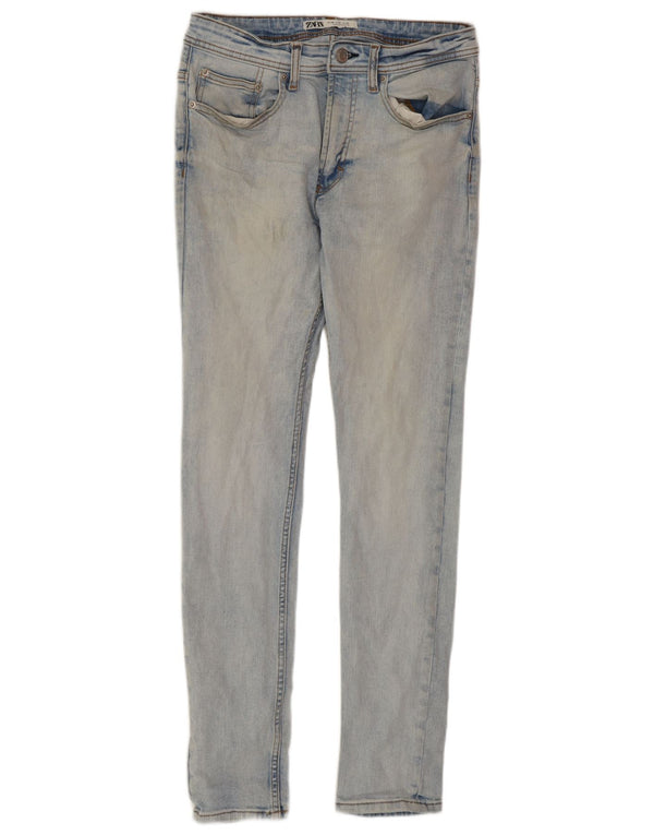 Zara Jeans skinny da uomo medi W31 L30 Blu