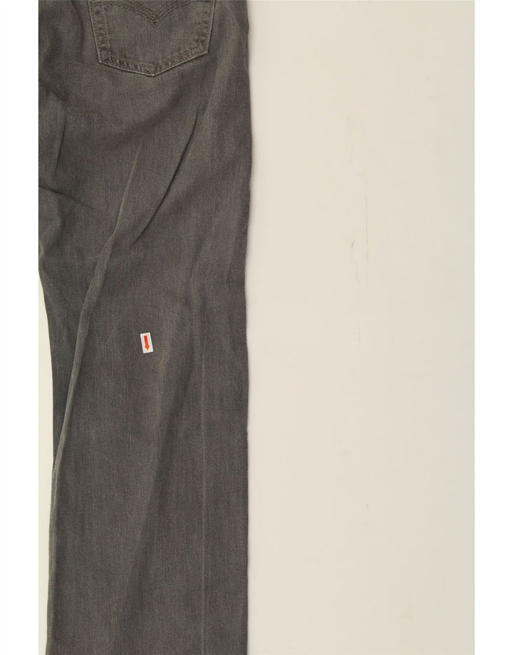 LEVI'S Womens 514 Slim Straight Jeans W30 L30 Grey Cotton Vintage Levi's and Second-Hand Levi's from Messina Hembry 