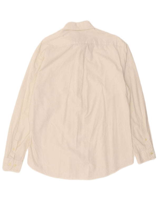 Camicia da uomo Fred Perry grande in cotone bianco