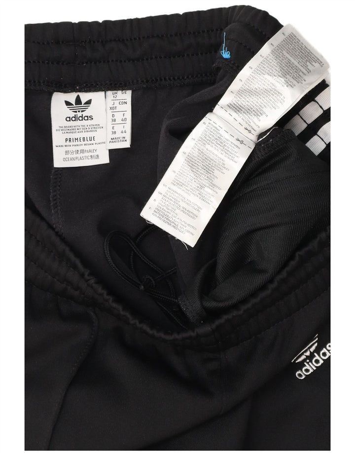 Pantaloni da tuta da donna ADIDAS UK 12 medio cotone nero