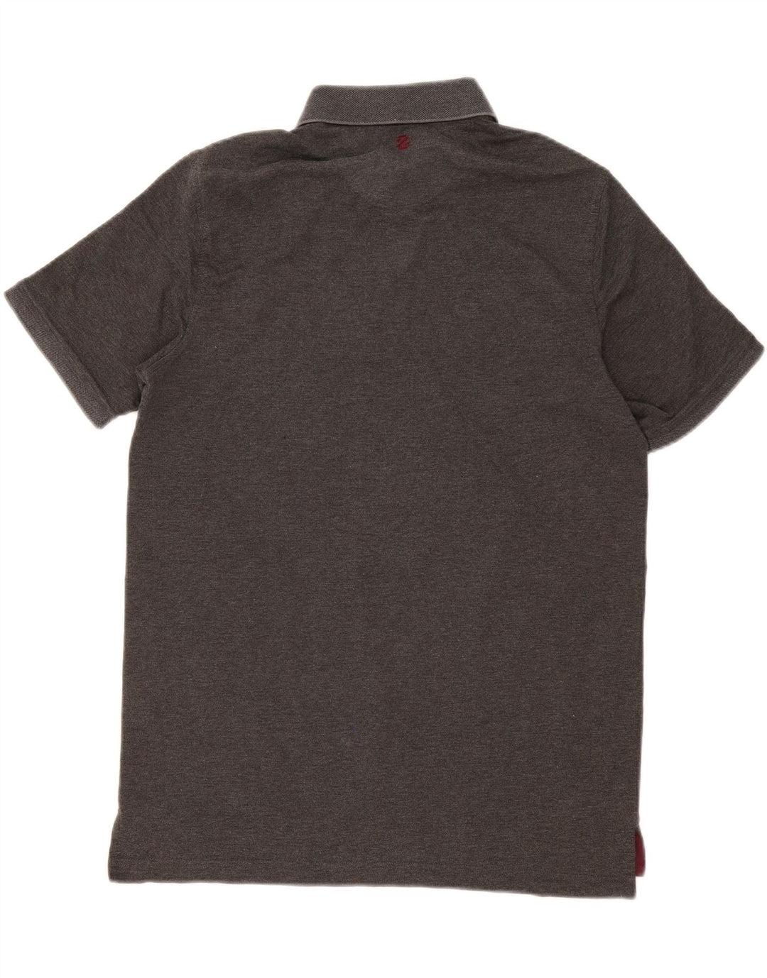 IZOD Mens Polo Shirt Medium Grey Cotton Vintage Izod and Second-Hand Izod from Messina Hembry 