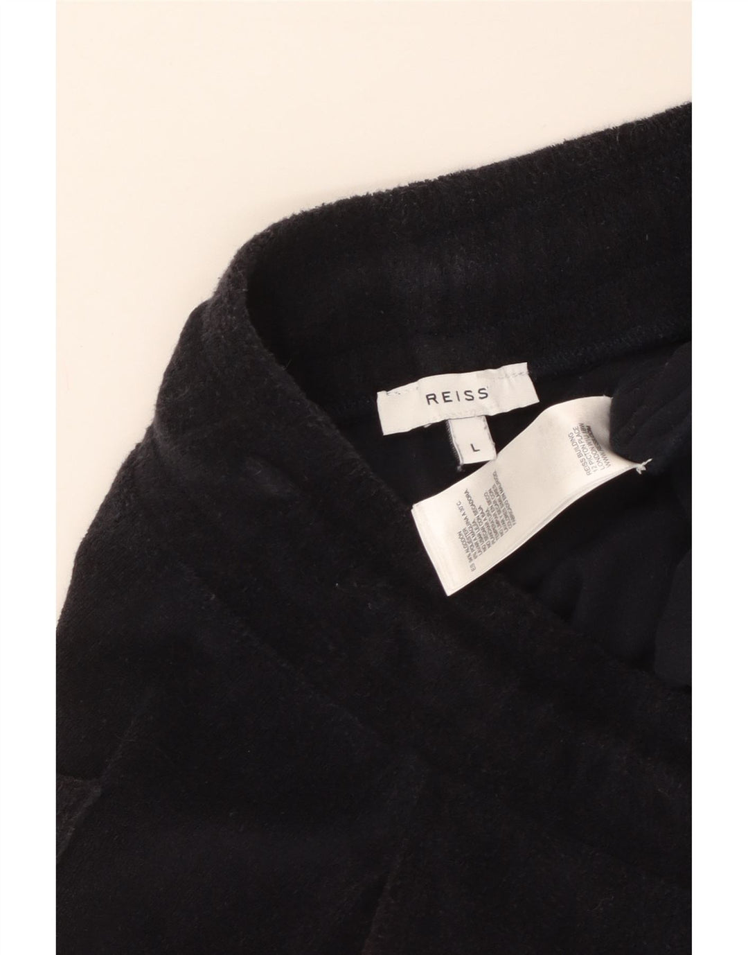 Pantaloncini sportivi da uomo REISS grandi in cotone nero