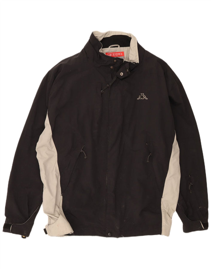 Giubbotto bomber da uomo Kappa UK 46 3XL Nero Colourblock