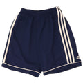 Pantaloncini sportivi Adidas Climalite da ragazzo 13-14 anni in poliestere blu navy