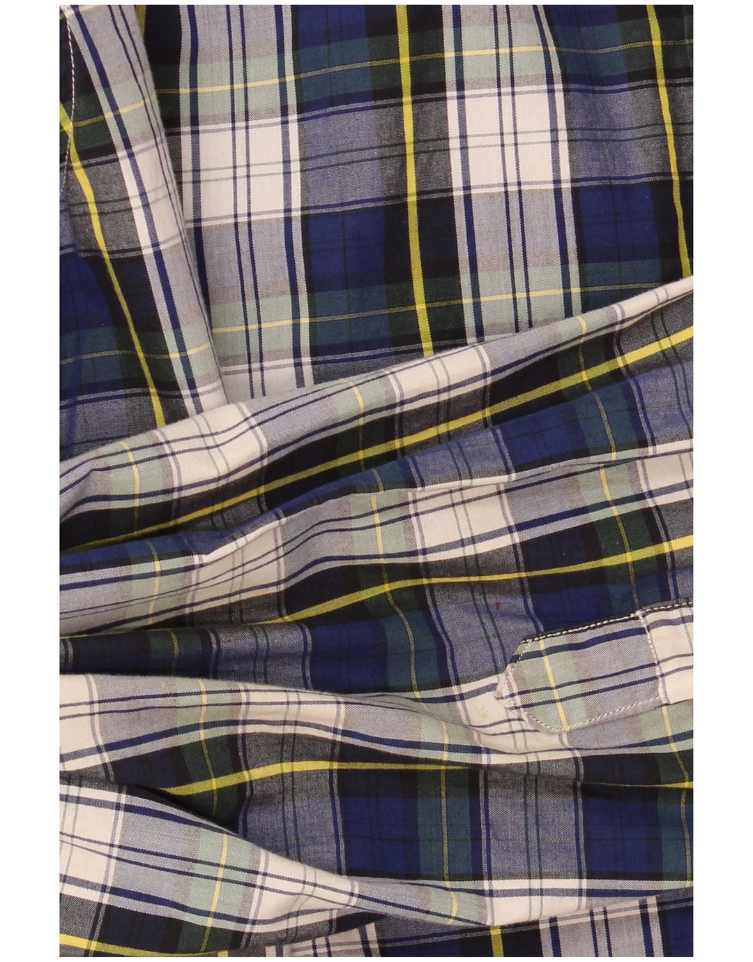 Camicia da uomo Nautica Large in cotone a quadri blu navy