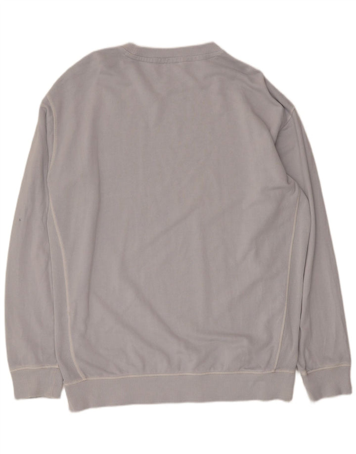 Felpa da uomo Hugo Boss maglione 2XL cotone blu