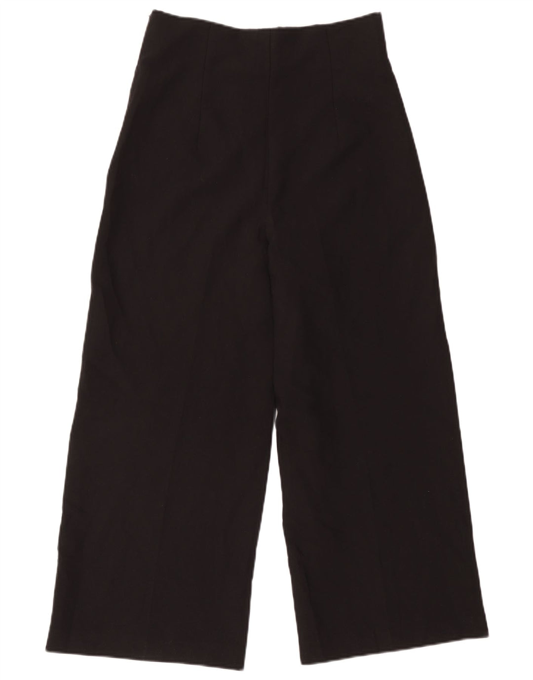 Pantaloni casual a gamba larga da donna Zara medi W28 L25 neri