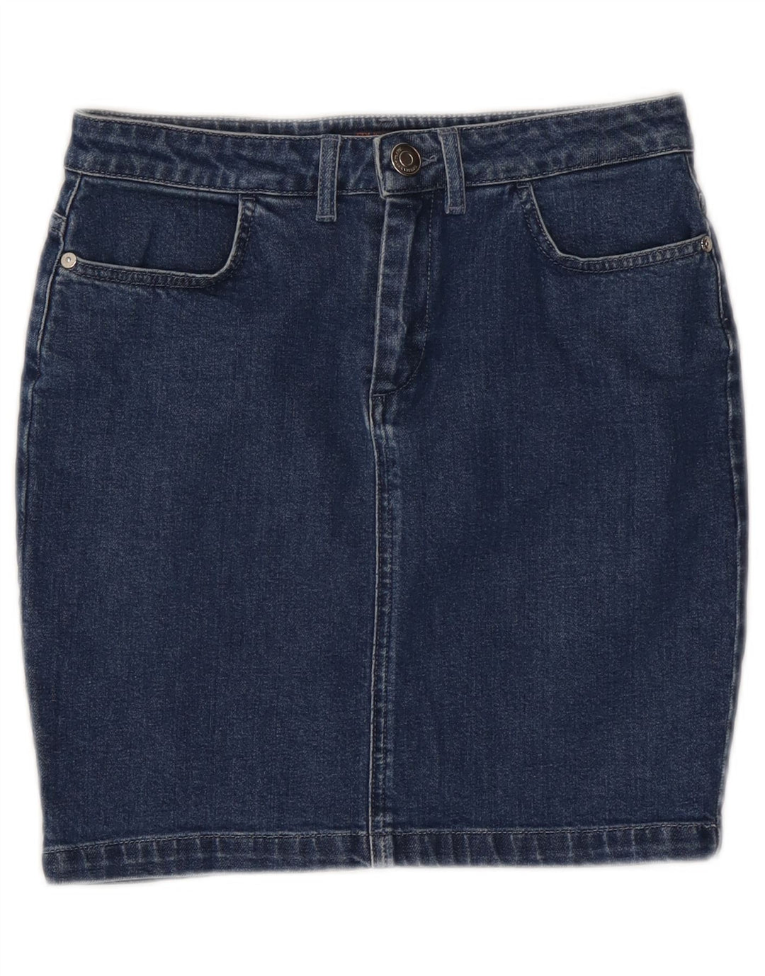 Gonna TRUSSARDI Donna Denim IT 42 Media W28 Blu Cotone