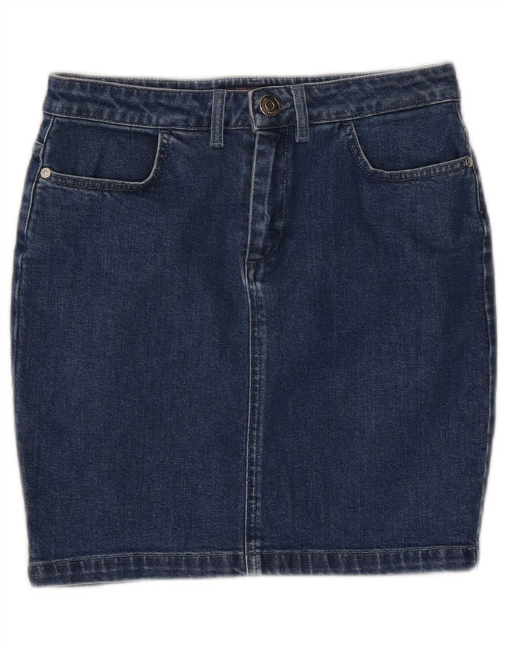 Gonna TRUSSARDI Donna Denim IT 42 Media W28 Blu Cotone