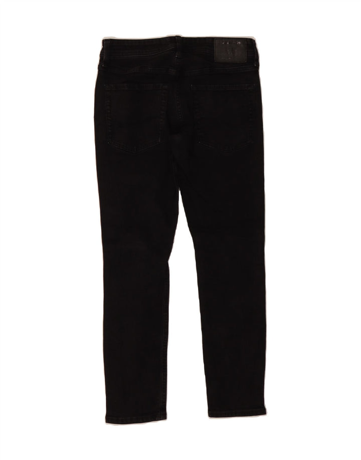 JACK & JONES Mens Slim Jeans W32 L27 Black Cotton Vintage Jack & Jones and Second-Hand Jack & Jones from Messina Hembry 