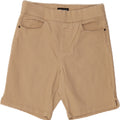 DKNY Womens Casual Shorts Medium W30  Beige Cotton Vintage Dkny and Second-Hand Dkny from Messina Hembry 