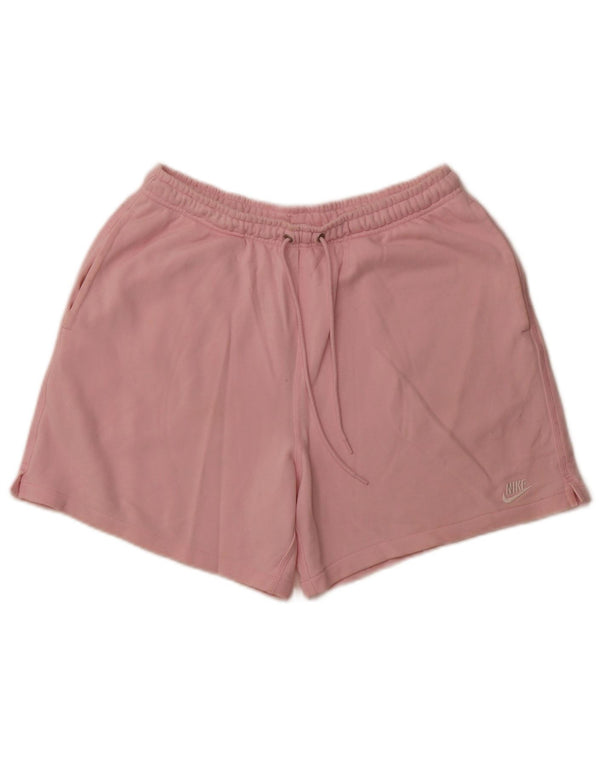 Pantaloncini sportivi da donna NIKE UK 14 cotone rosa medio