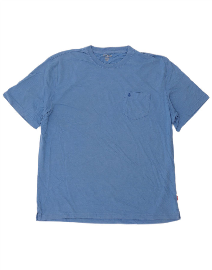 T-shirt da uomo Izod grande blu