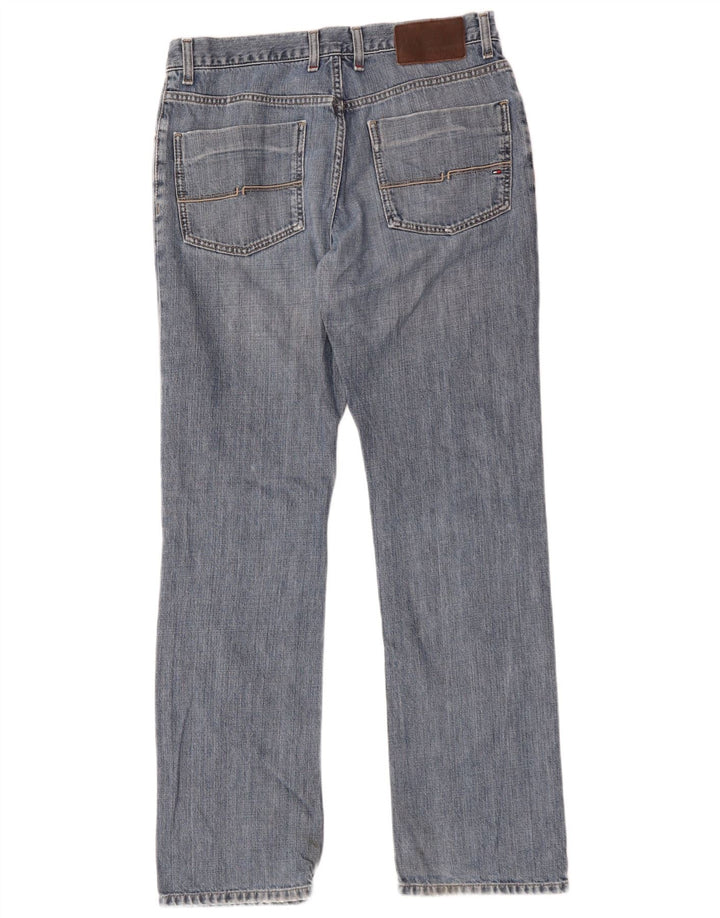 Jeans dritti da uomo Tommy Hilfiger W34 L34 cotone blu
