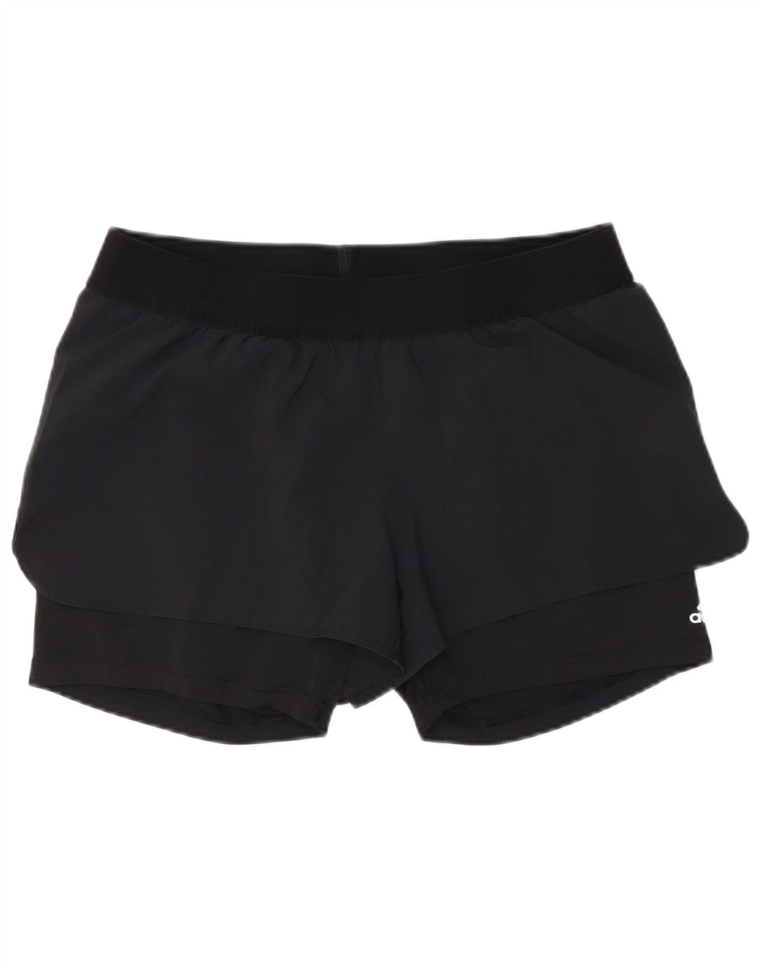 Pantaloncini sportivi Adidas da donna UK 14 grandi neri