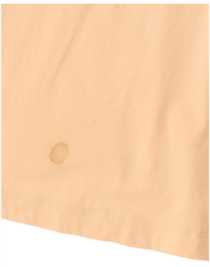 T-shirt grafica da donna CHAMPION Top UK 20 2XL Cotone beige