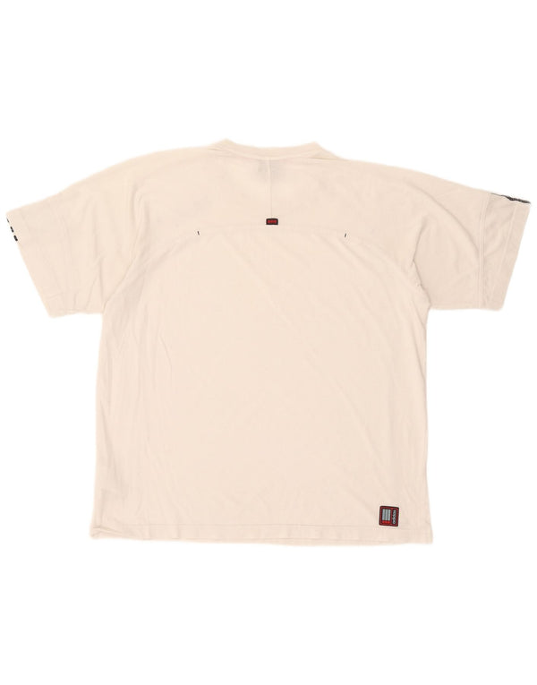 T-shirt da uomo Adidas Top XL in cotone bianco