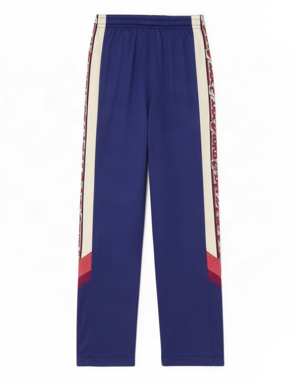 Pantaloni da tuta grafica da uomo Asics IT 44 XS Blu Colourblock