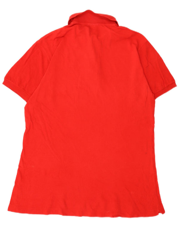 Polo da uomo Lacoste taglia 7 2XL cotone rosso