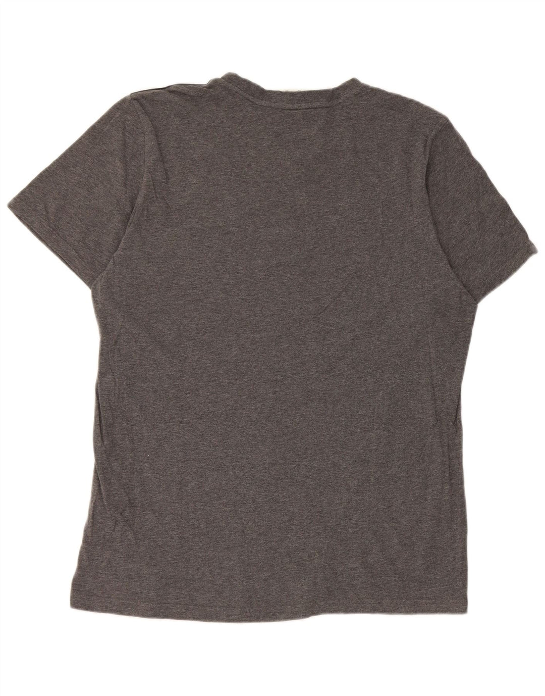 T-shirt Adidas da uomo Top Large in cotone grigio