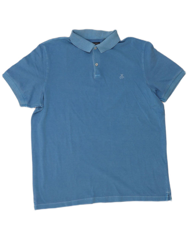 Polo da uomo Marc O'Polo 2XL in cotone blu