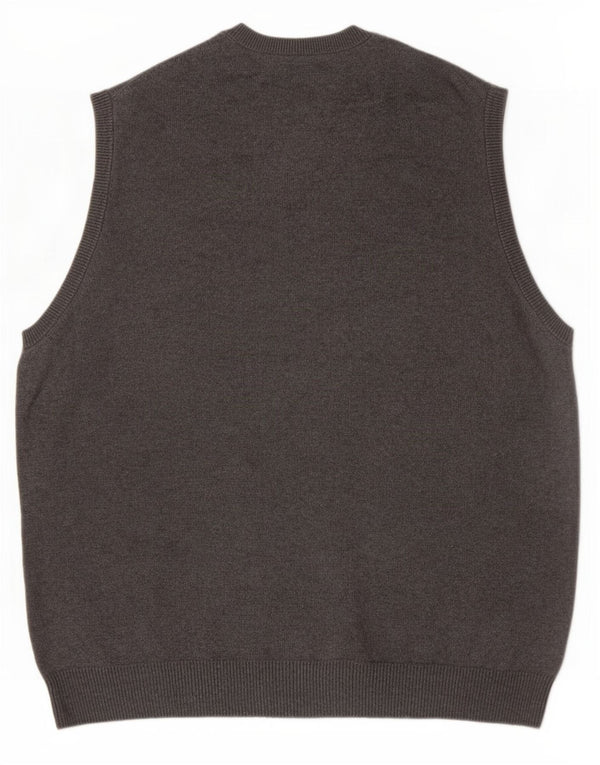 Canotta da uomo Marks & Spencer vestibilità regolare XL in cotone grigio