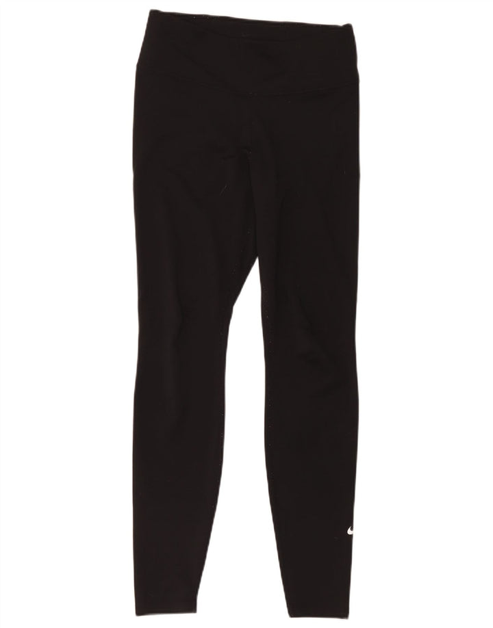 Leggings Nike Dri Fit da donna UK 14 medio nero poliestere
