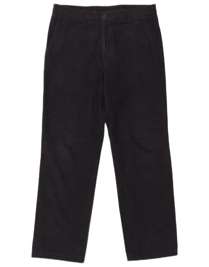 PAUL & SHARK Pantaloni chino da yachting da uomo IT 48 medio W32 L30 neri