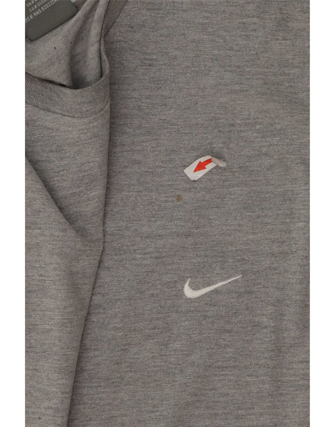 T-shirt Nike da uomo grande grigia