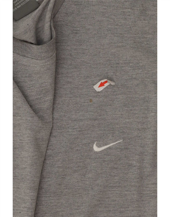 T-shirt Nike da uomo grande grigia