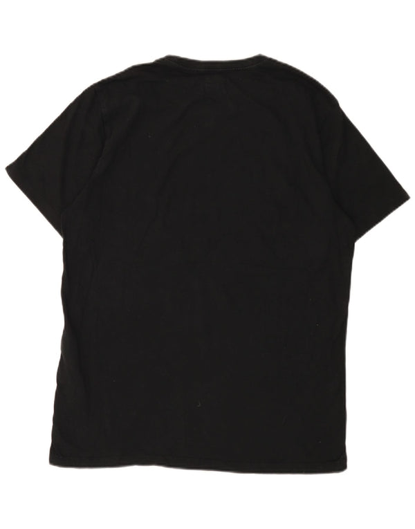T-shirt LEVI'S da uomo con vestibilità standard, top in cotone nero medio