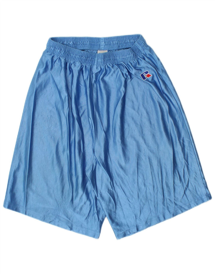 Pantaloncini sportivi da uomo RUSSELL ATHLETIC poliestere blu medio