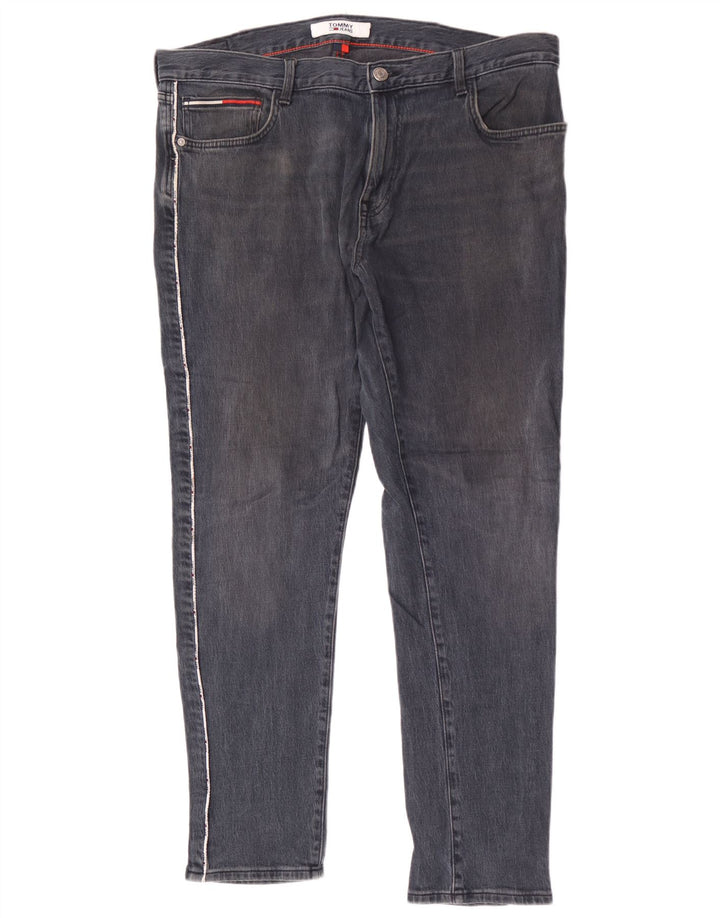 Jeans slim da uomo Tommy Hilfiger W38 L32 cotone blu