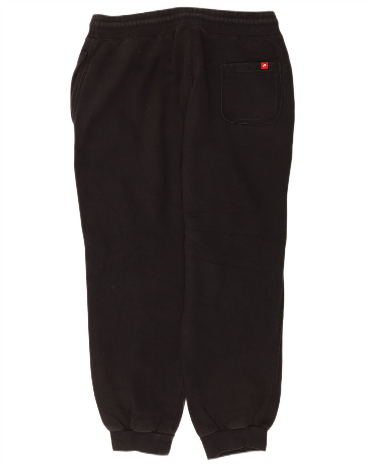 Pantaloni da tuta da uomo Nike Joggers grandi in cotone nero