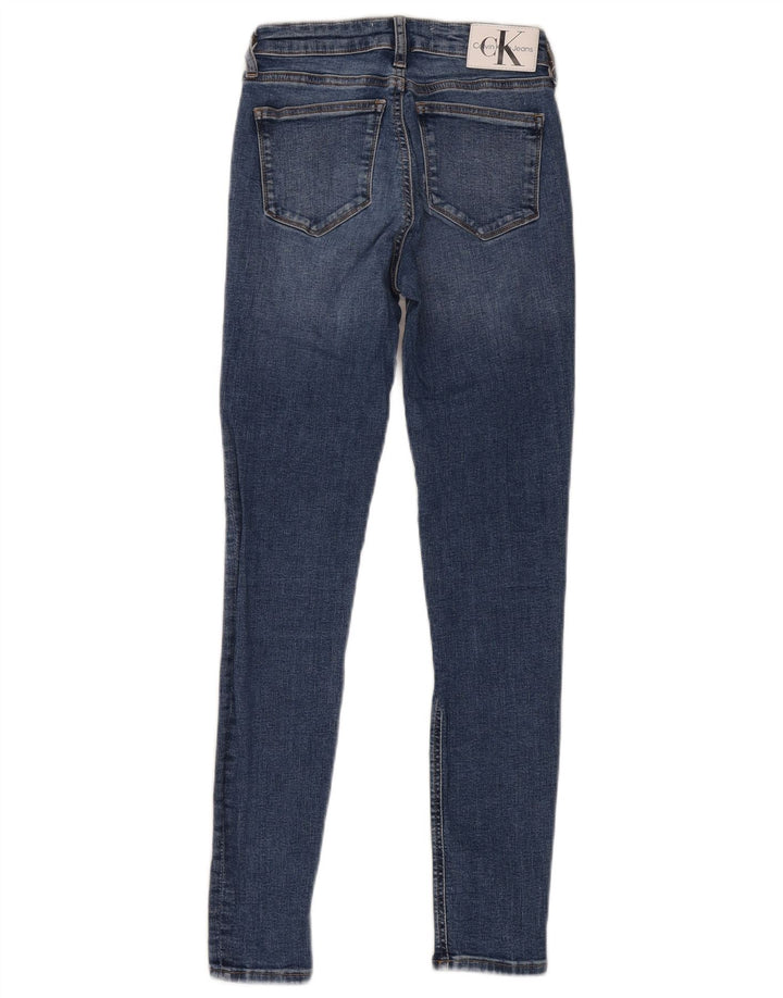 Jeans skinny da donna Calvin Klein W25 L30 Blu