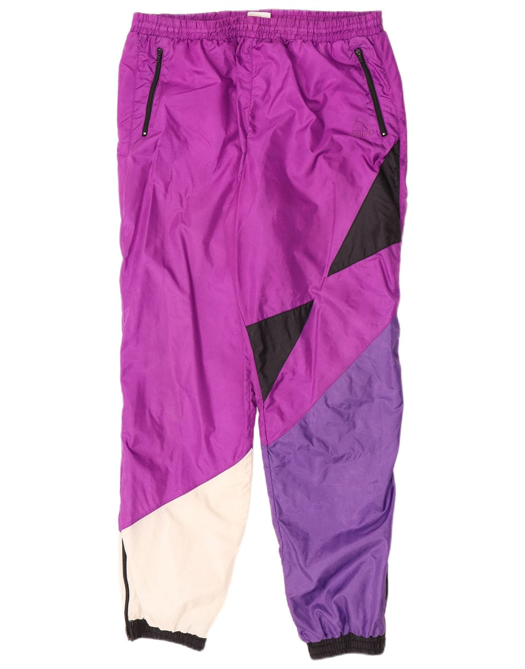 Pantaloni da tuta da uomo attivi Joggers Poliammide color block viola medio