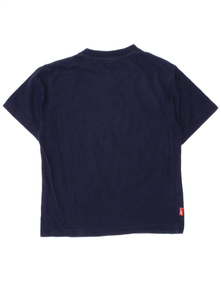 T-shirt grafica Reebok per ragazzi, 5-6 anni, blu navy