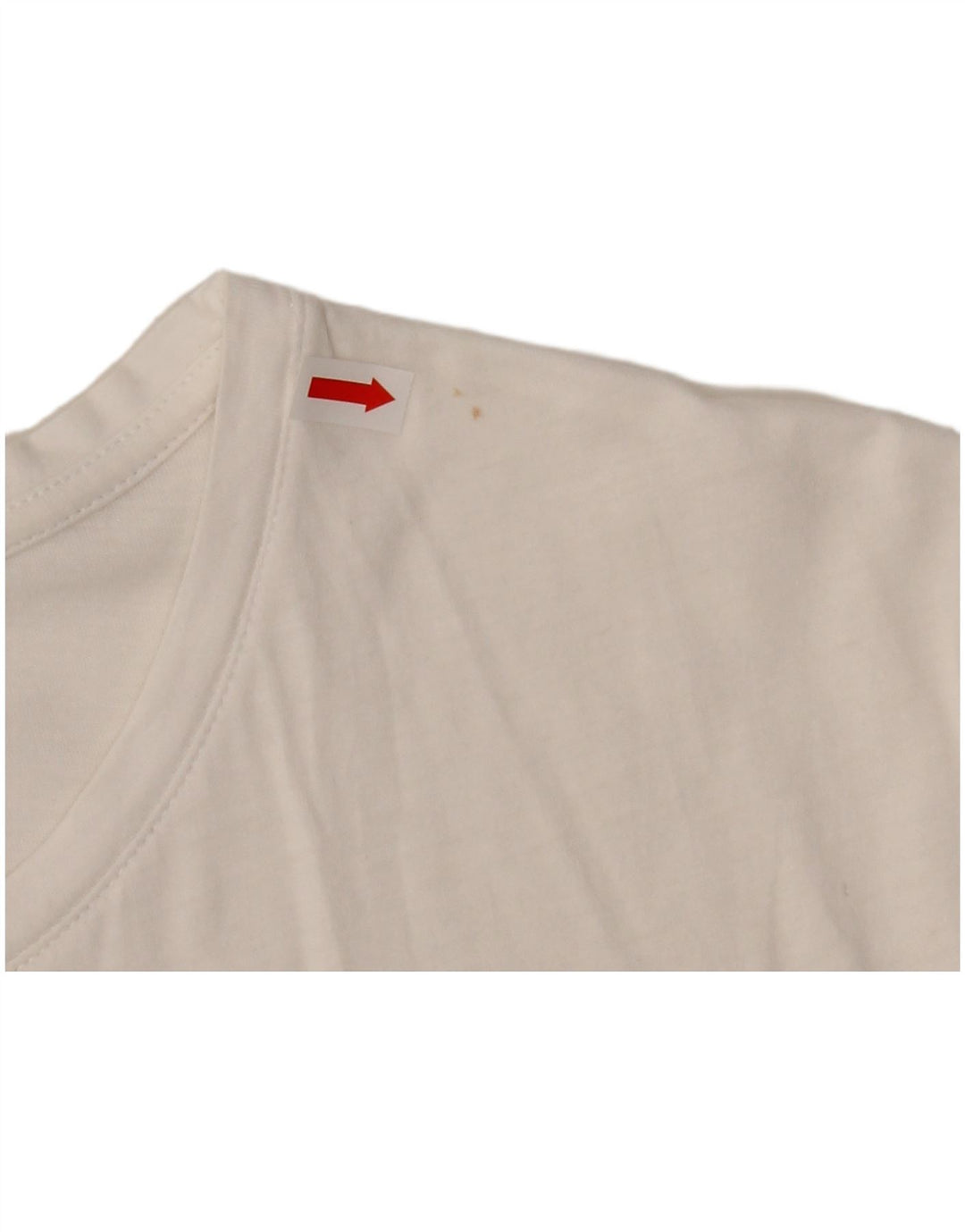 Top corto in camicetta corta da donna Zara UK 12 bianco medio floreale