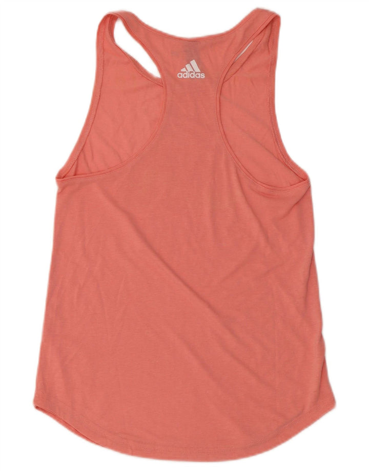 Canotta grafica da donna ADIDAS UK 4 XS Rosa