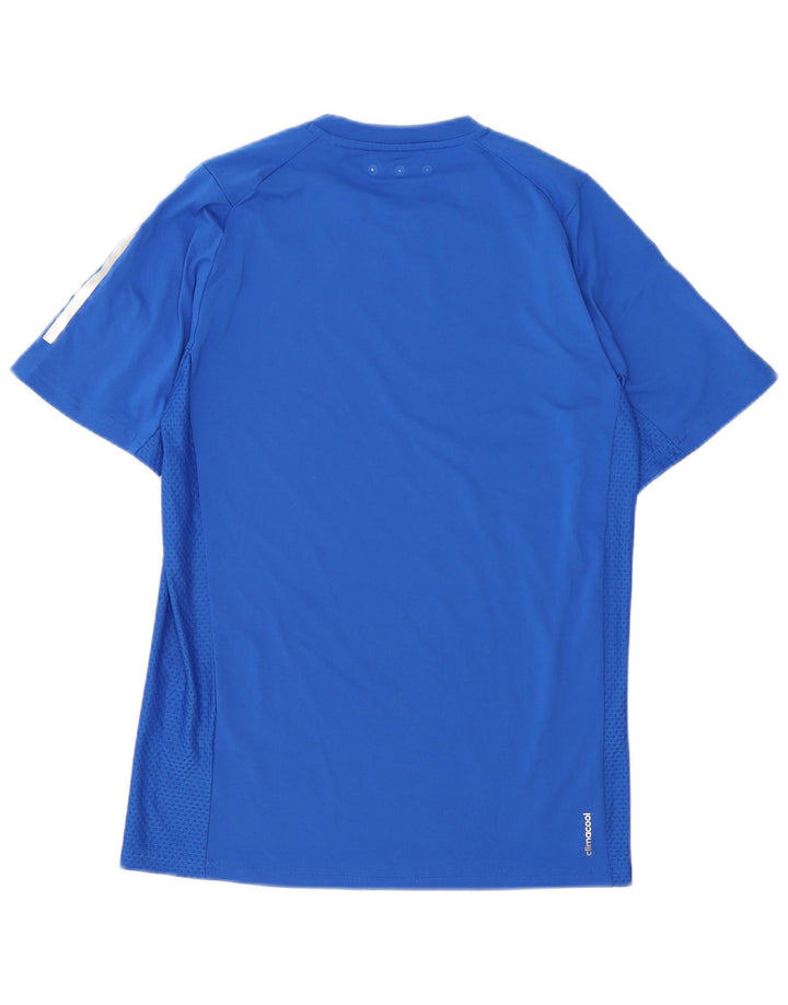 T-shirt Nike Climacool da uomo piccola in poliestere blu